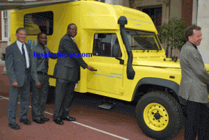 Example of a Mobile Hospital recently donated to Zambia