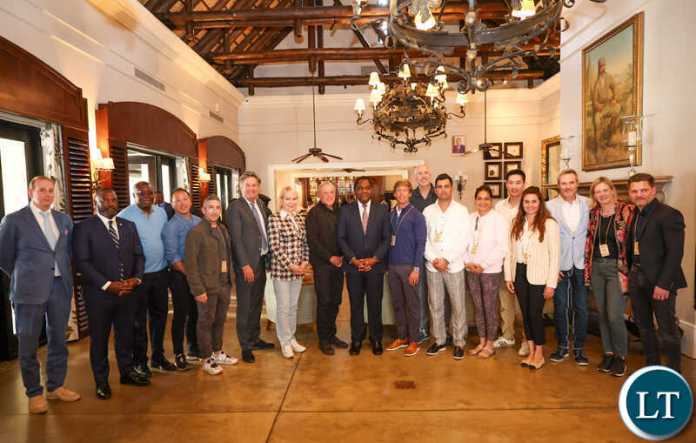 President Hakainde Hichilema meeting with Chief Executives of the Young Presidents Organization (YPO) in Livingstone 