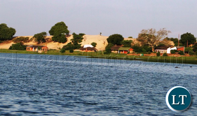 Part of the remaining infrastructure at Kasaba bay along the shows of Lake Tanganyika in Nsama district of Northern Province yesterday. The place is famous for the beautiful attractions the area is endowed with